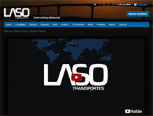 Tablet Screenshot of laso.pt